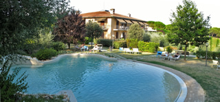 Hotel piscina San Gimignano Siena
