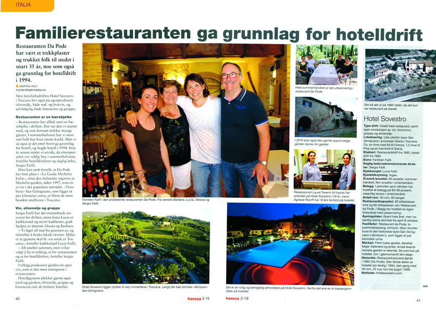 About us in Norway...