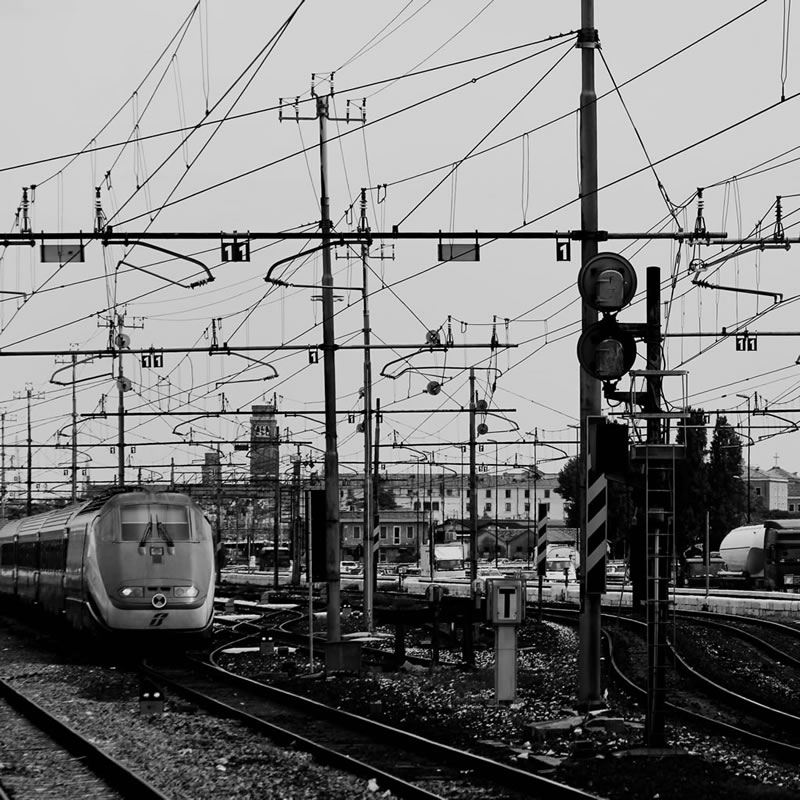 BUS AND TRAIN