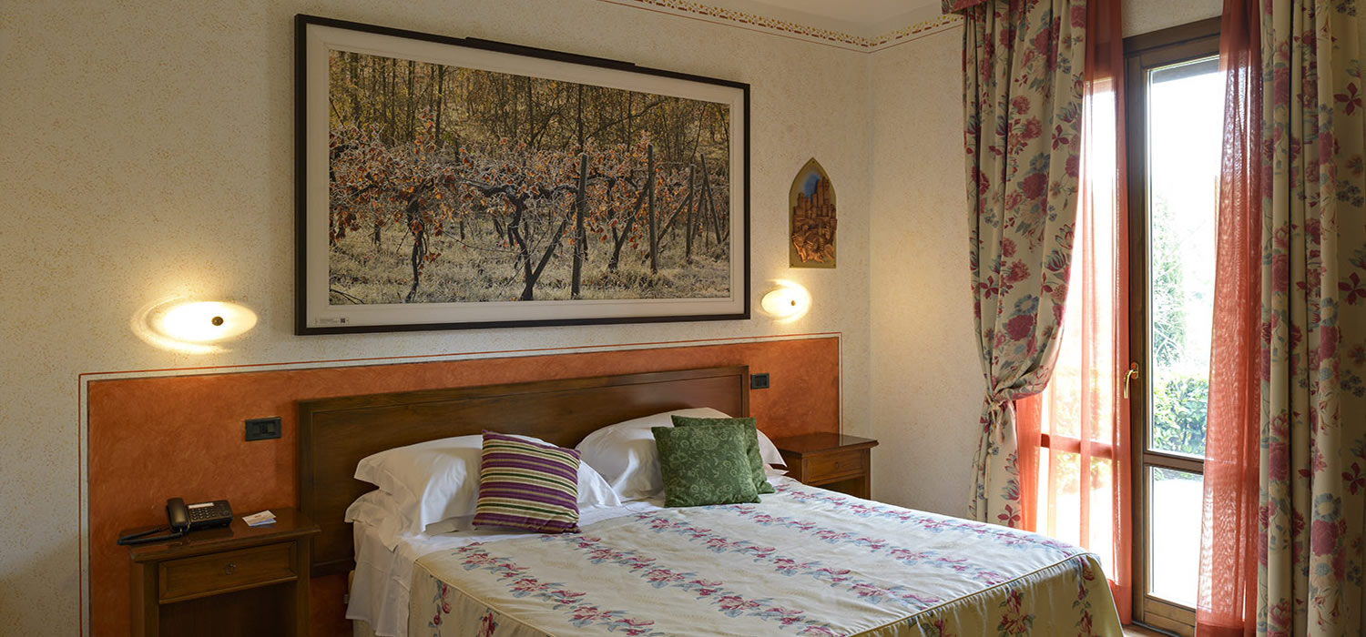Camera in hotel a San Gimignano
