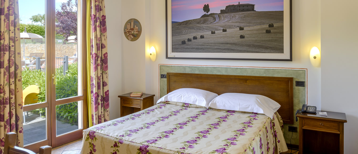 Zimmer im Hotel San Gimignano